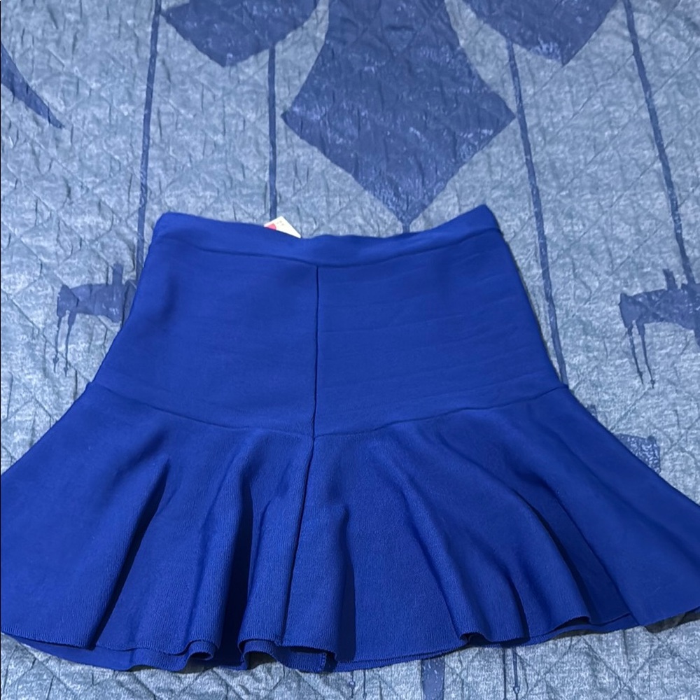 BONGO Royal Blue Skater Skirt